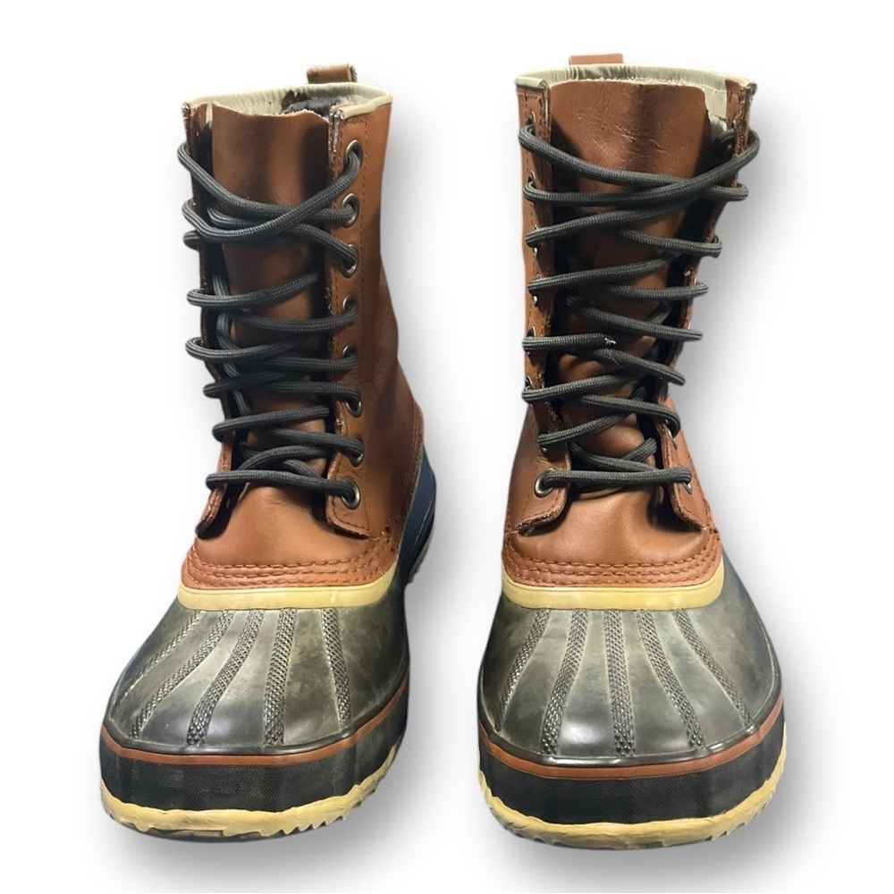 Sorel Brown and Yellow Winter Boots - Picture 8 of 8